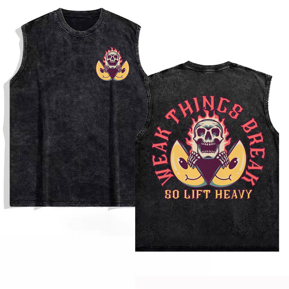 Heavy Equipment Grader - Weak Things Break So Lift Heavy