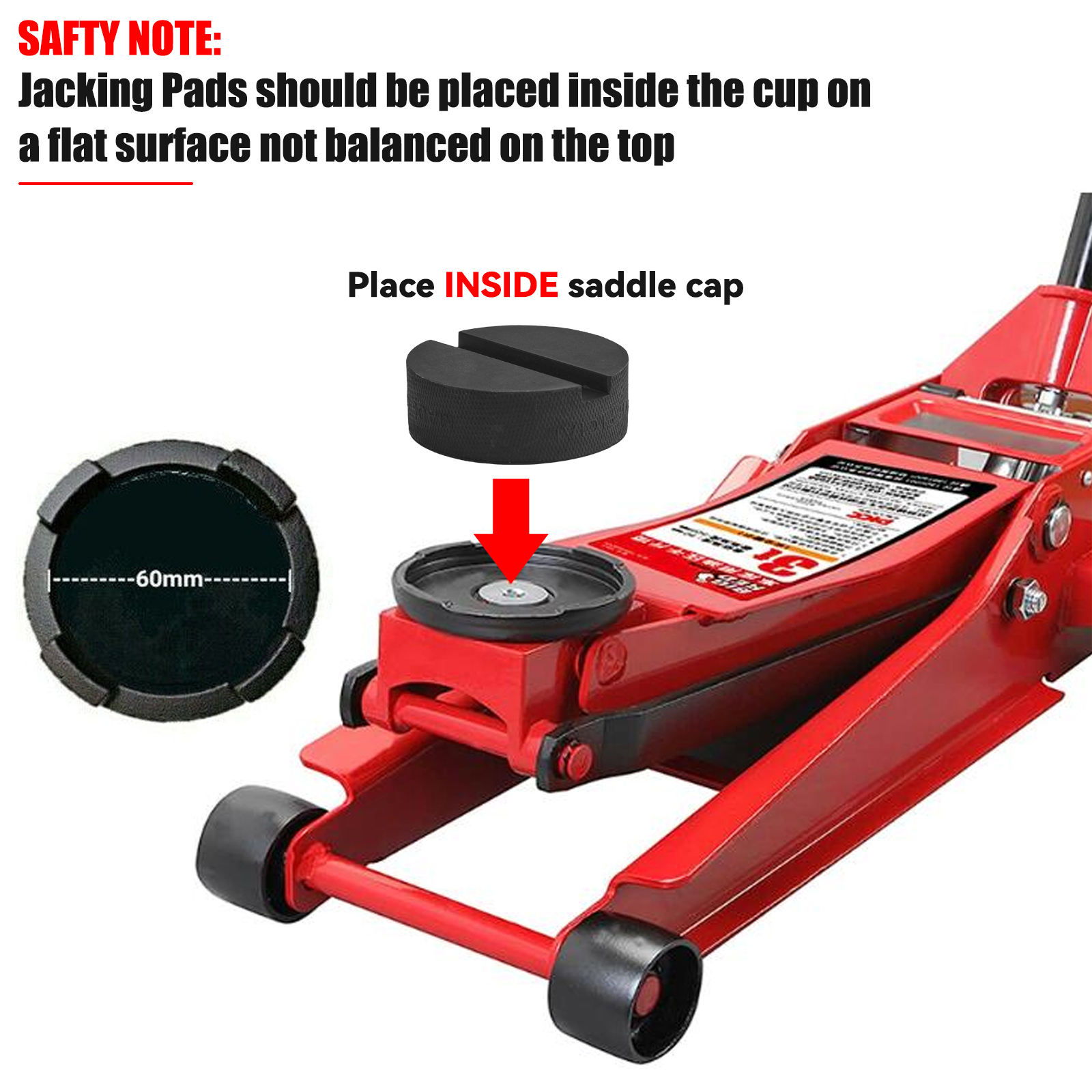 Universal Small Jack Rubber Pa - Heavy Equipment Spare Parts recensie en prijs