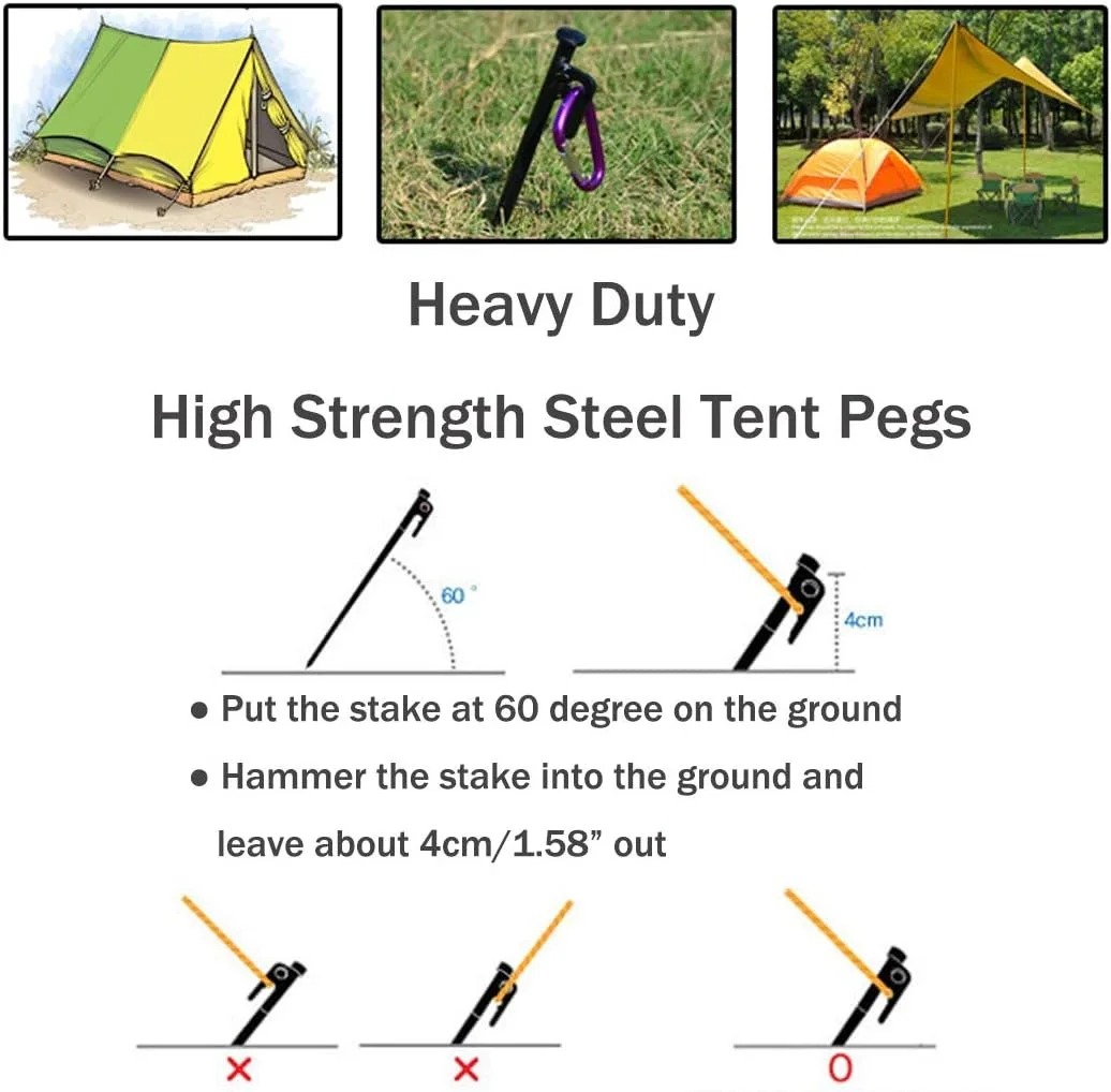 15/20/30cm Duty Heavy Tent Peg - Heavy Equipment Spare Parts recensie en prijs